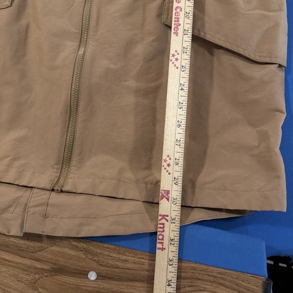 Alpine Design Waxed Jacket Mens XXL Canvas Brown Full-Zip Snowboard Hike - Picture 5 of 14